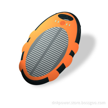 Outdoor Solar Phone Accessories, Solar Power Bank 5000mAh